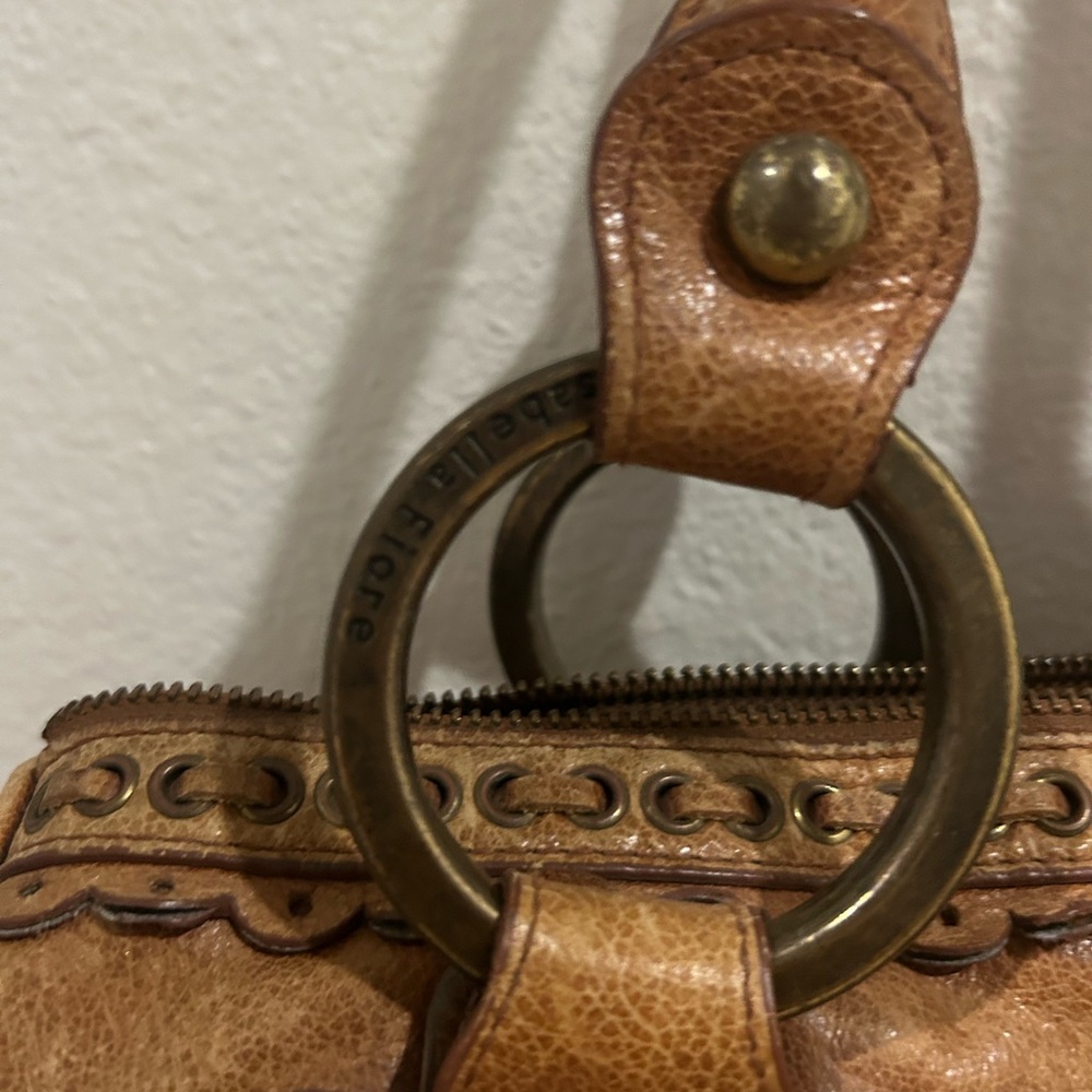 Isabella Fiore genuine leather handbag - Picture 2 of 8